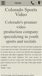 Mobile Screenshot of coloradosportsvideo.com